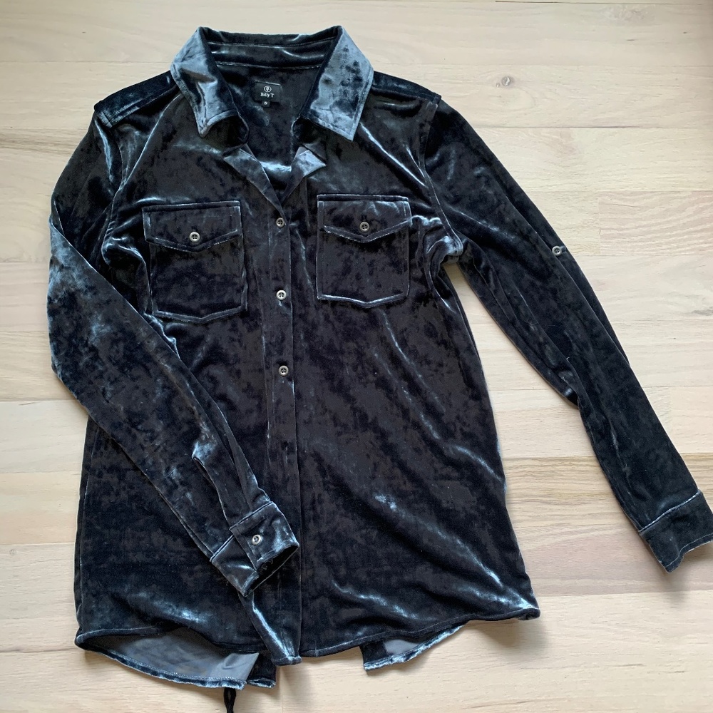 Billy T velvet shirt